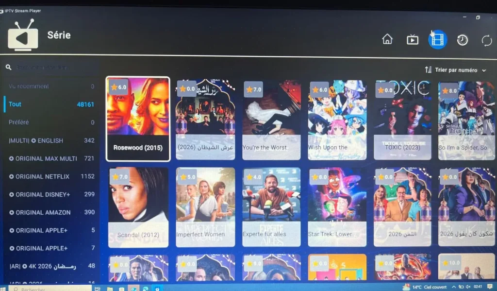 IPTV playlist on Windows