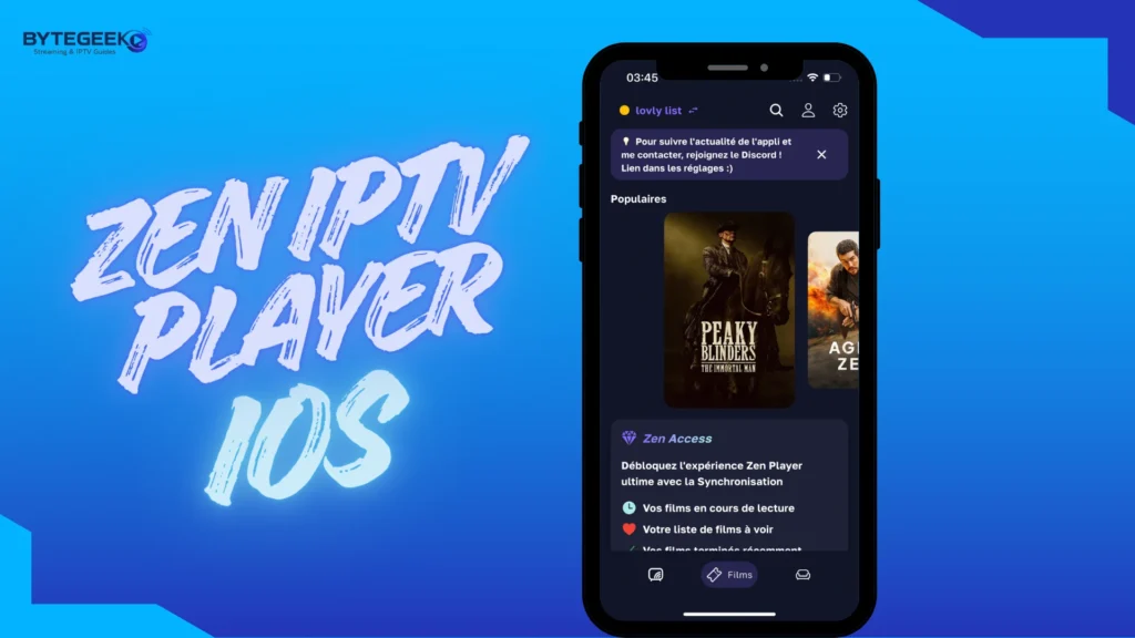 vod zen iptv for ios iphone