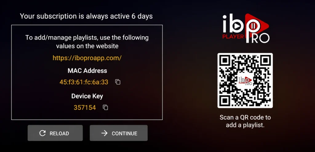 Ibo Pro Player informations