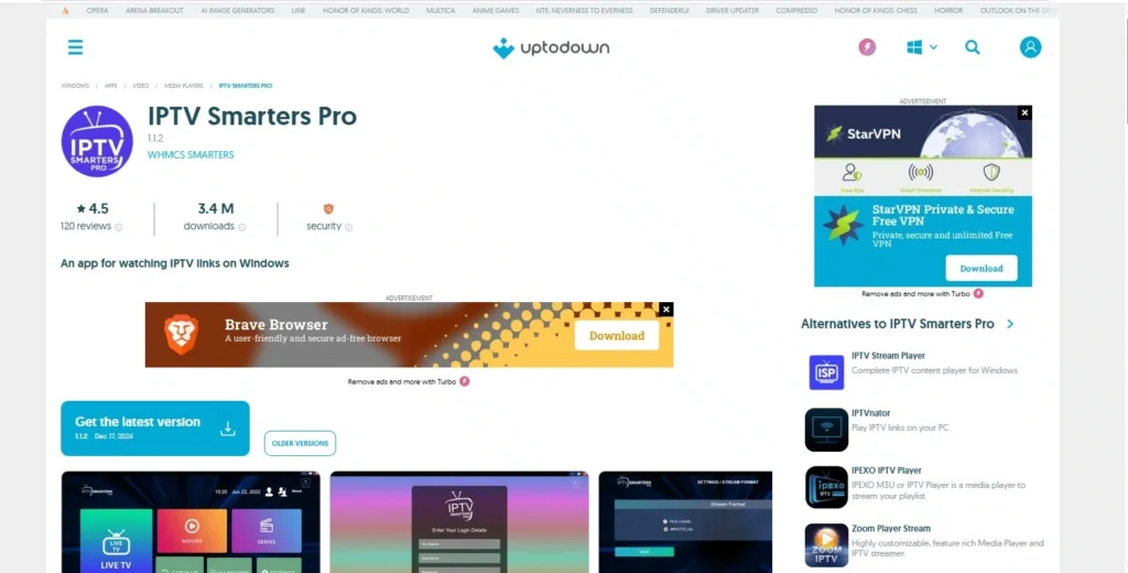Downloading IPTV Smarters Pro