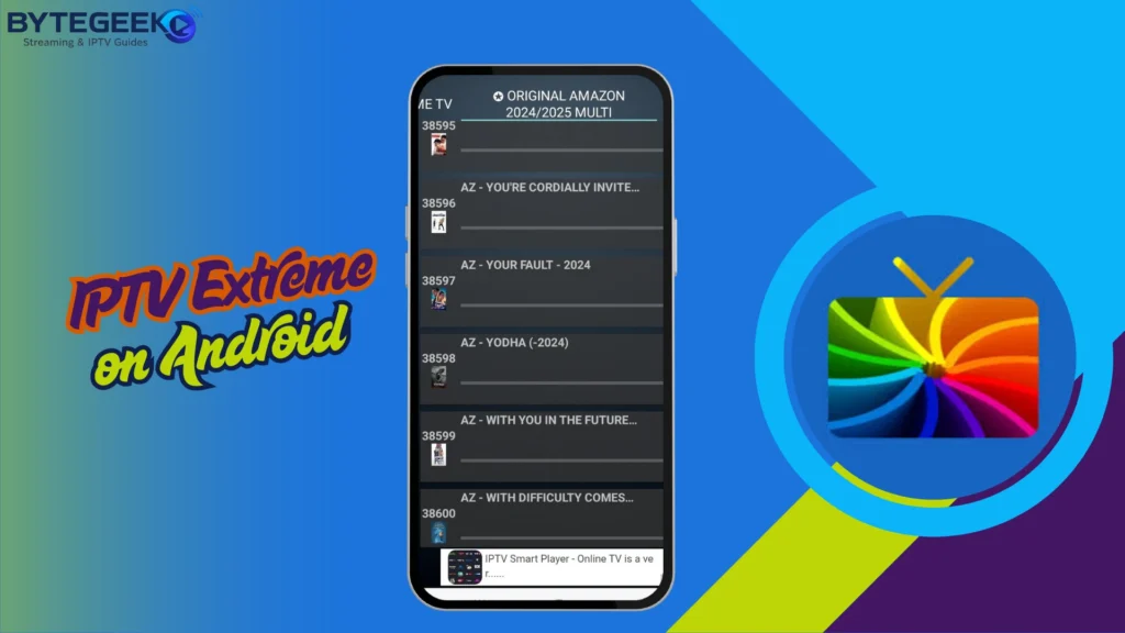 load channels on Android