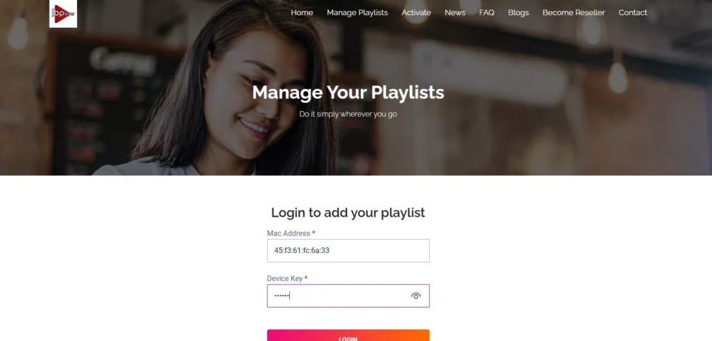 Manage Playlist